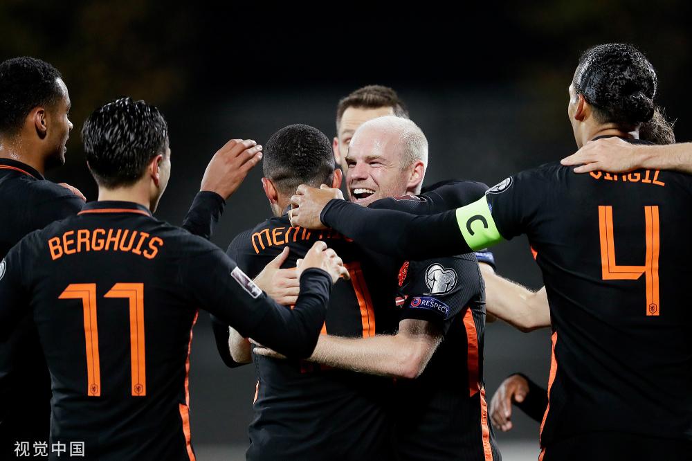 荷兰客场大胜拉脱维亚,实现三连胜 荷兰客场大胜拉脱维亚,实现三连胜