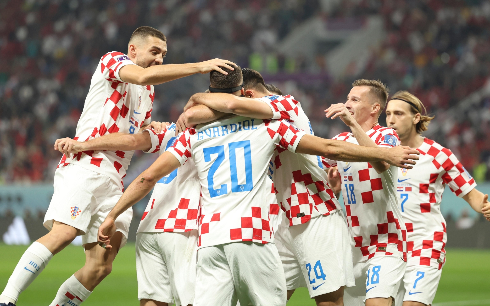 克罗地亚国家队在客场战胜俄罗斯,取得胜利 克罗地亚国家队在客场战胜俄罗斯,取得胜利